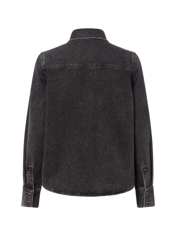 Marie Lund Jeansbluse in schwarz