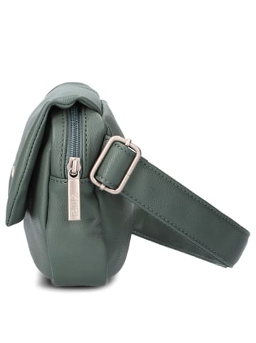 Zwei Mademoiselle MH40 - Umhängetasche 25 cm (nubuk-black) in eucalyptus