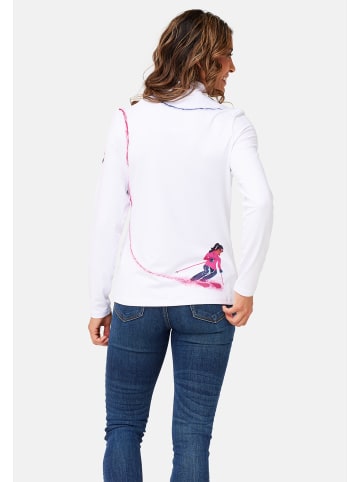 Krimson Klover Baselayer-Top Ski Lightning Top in white
