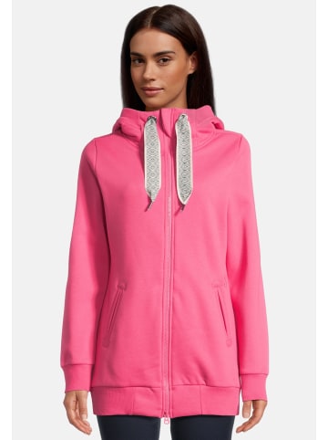 Salzhaut Sweatjacke Nordörp in Pink