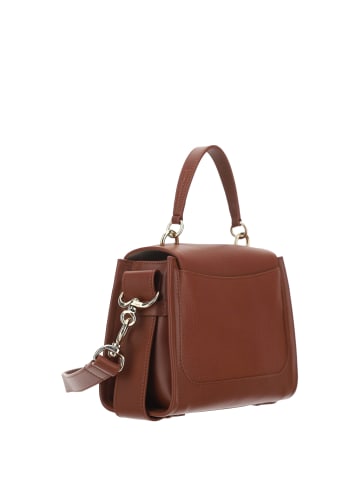 Chloé Braun Kalbsleder Leder Tess Handtasche