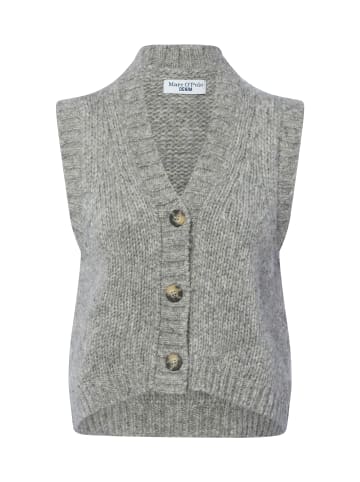 Marc O'Polo DENIM Strickweste in grau - 0001