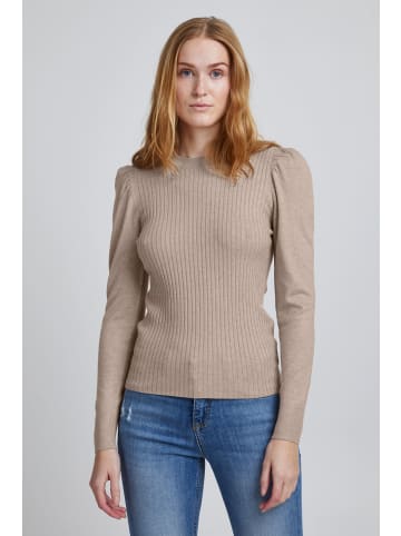 b.young Strickpullover in grau