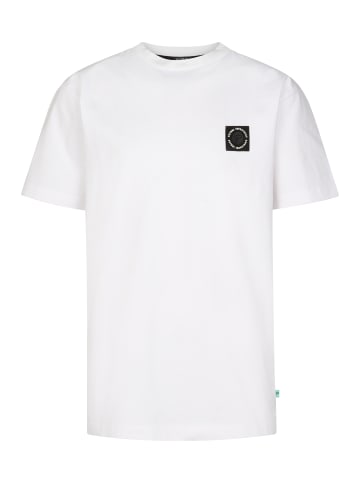 Petrol Industries T-Shirt mit Grafik-Rückenprint Serape in Weiß