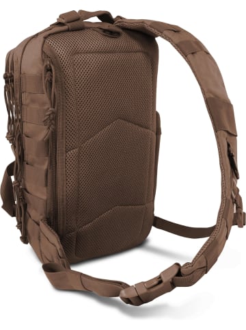 Normani Outdoor Sports Schultertasche Airborne in Schokolade