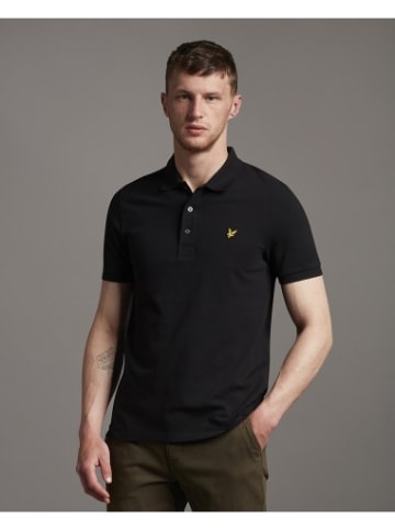 Lyle & Scott Poloshirt in Schwarz