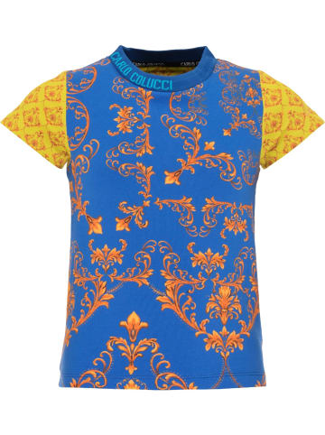 Carlo Colucci T-Shirt Codalonga in Blau