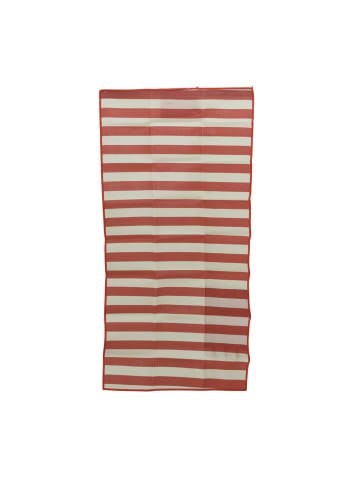 MARELIDA Picknickdecke Strandmatte faltbar 90x180cm in rot