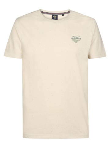 Petrol Industries Logo-T-Shirt Cosmos in Weiß