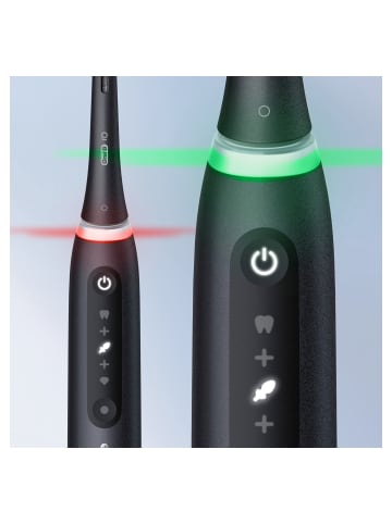 Oral-B Elektr. Zahnbürste "iO5 + Reiseetui" + 12 Aufsteckbürsten "Ultimative Reinigung"