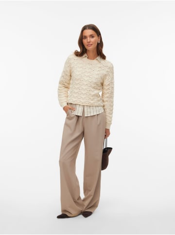 Vero Moda Strickpullover in Birch