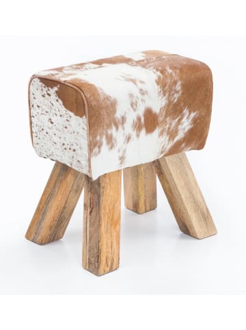 FineBuy Hocker und Sitzsäcke in Bunt / Mango / 40x30x47