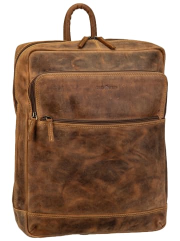 Greenburry Rucksack Vintage Business Project 2 in Sattelbraun