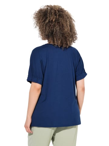 Ulla Popken Shirt in dunkelblau