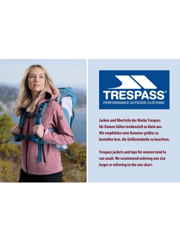 Trespass Regenjacke "Flourish" in Schwarz