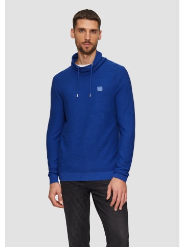s.Oliver Strickpullover langarm in Blau