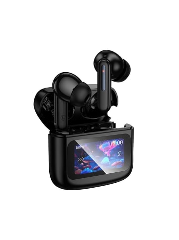Wisam® EQ14 TWS Bluetooth Kopfhörer Touchscreen Case Schwarz