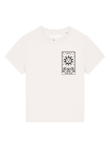 wat? Apparel T-Shirt Tarot The Sun in Off White