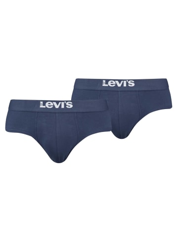 Levi´s Slip 2er Pack in Blau