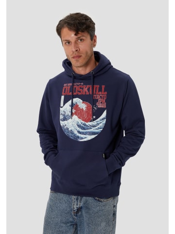 OLDSKULL Kapuzensweater Asian Big W in Navy