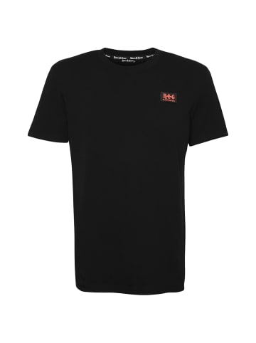 Roberto Geissini Money-Skull T-Shirt Schwarz