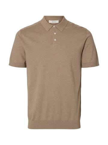 Selected Polo in savannah tan