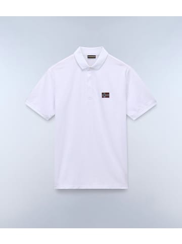 Napapijri Polo "Ebea 2" in Weiß