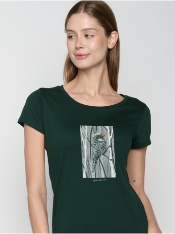 GreenBomb Loves Animal Sparrow Grass in Dunkel Grün