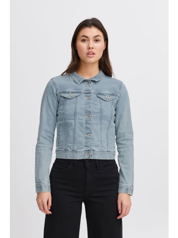 ICHI Jeansjacke IHBILLY Regular fit in Light blue washed