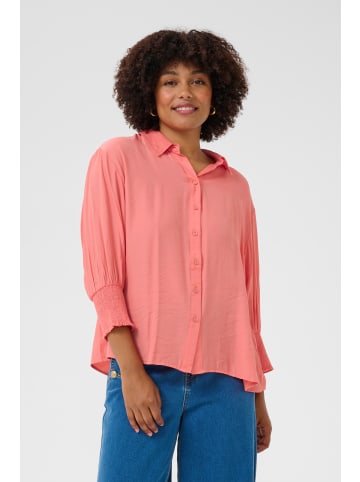 Cream Kurzarmhemd NolaCR Oversize fit in Porcelain Rose