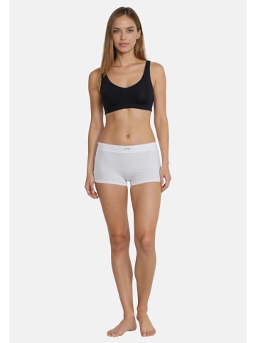 SPEIDEL Panty Cotton Sport in Weiß / schwarz