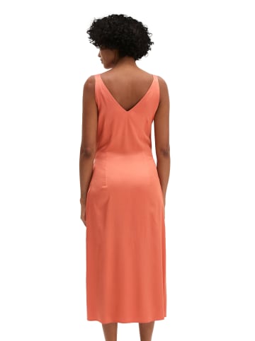 Marc O'Polo Satinkleid regular in Warm Orange