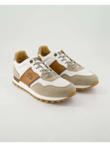 La Martina Sportliche Schnürschuhe in Beige