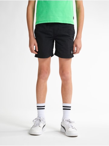 Petrol Industries Unifarbene Badehose Coco in Schwarz