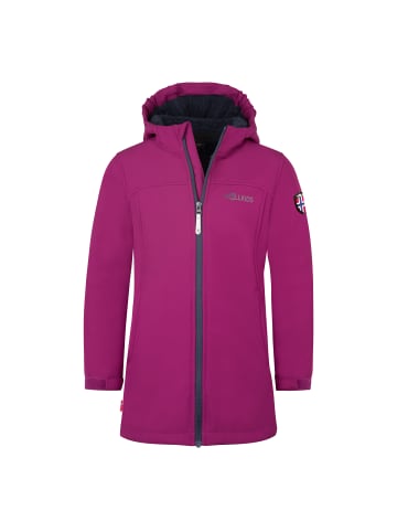 Trollkids Mantel Kristiansand in plum/navy