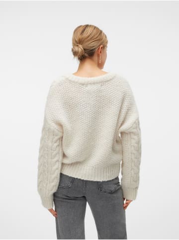 Vero Moda Strickpullover in Birch