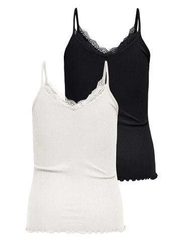 ONLY Carmakoma 2er-Pack Top in Cloud Dancer