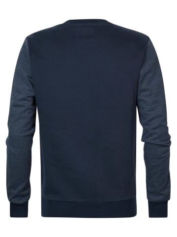 Petrol Industries Sweater mit Aufdruck Willmar in Blau