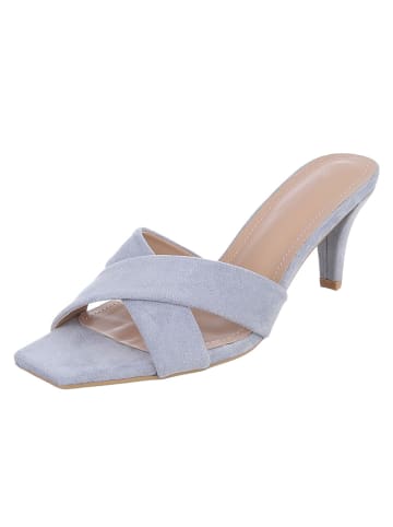 Ital-Design High-Heel Sandalette in Hellblau