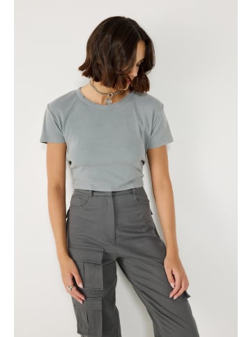 NO MATTER WHAT Shirt in Grau
