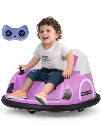 COSTWAY Autoscooter für Kinder in Rosa