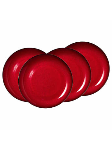 Ritzenhoff & Breker 4er Set Platzteller Grazia in Rot ø 33 cm