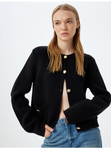 KOTON Cardigan in Schwarz
