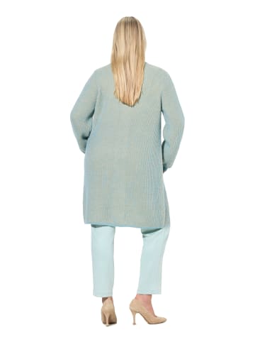 Ulla Popken Strickjacke in türkis