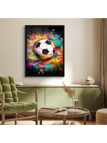 OnlyWow Poster mit Leiste Fußball