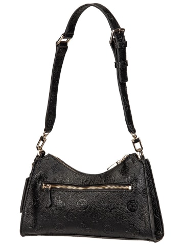 Guess Handtasche Cresidia II Top Zip Shldr in Black Logo