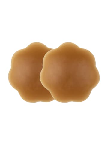 Bye Bra Brustwarzenabdeckung Silicone Nipple Covers in Brown