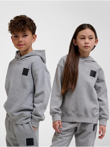 Hummel Kapuzenpullover Hmlclean Kinder in GREY MELANGE