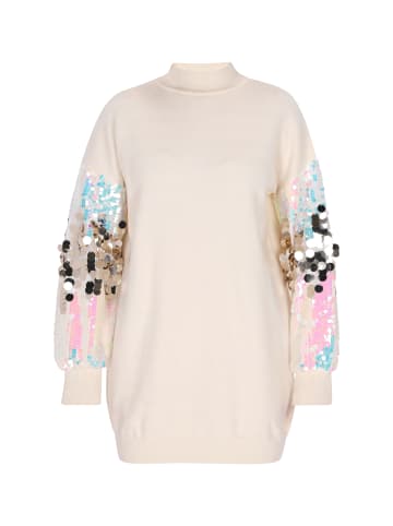 IZIA Kleid in Wollweiss