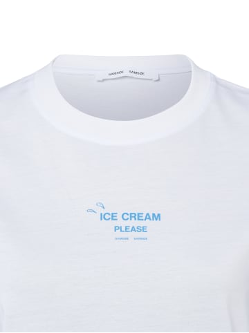 SAMSOE & SAMSOE T-Shirt Sacamino in weiß